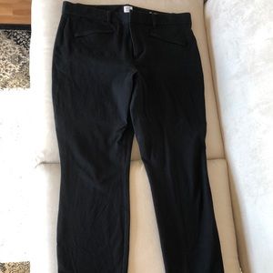 Gap skinny black ankle pants